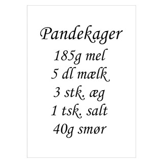 Artig plakat med gode husregler