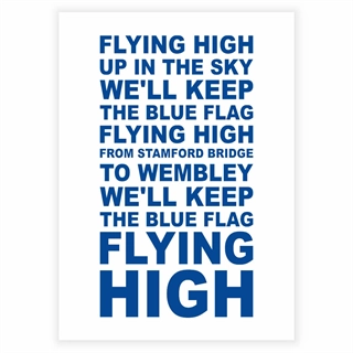 Plakat - CHELSEA F.C. - FLYING HIGH
