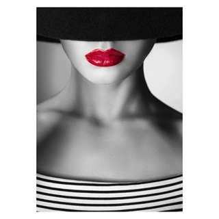 Plakat - Red lips