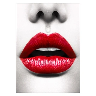 Plakat Fashion red lips