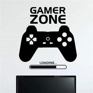 Gamer Zone Loading - veggdekor