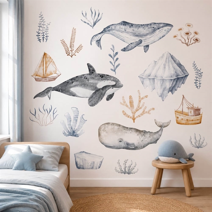 Havets Kjemper – Wallstickers