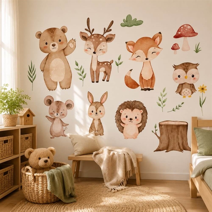 Skogens Venner – Wallstickers
