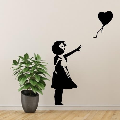 Banksy-illustrasjon - Det er alltid håp...