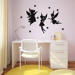 Fe`er og stjerner - wallstickers