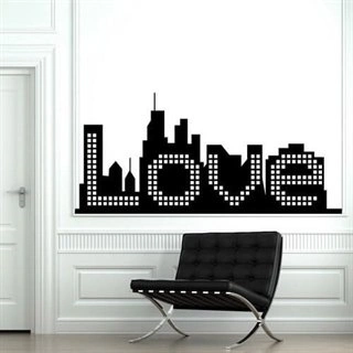 Love city - wallstickers