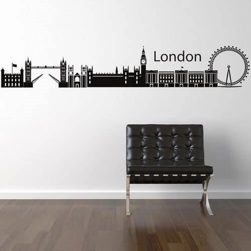 london skyline - få den som wallsticker