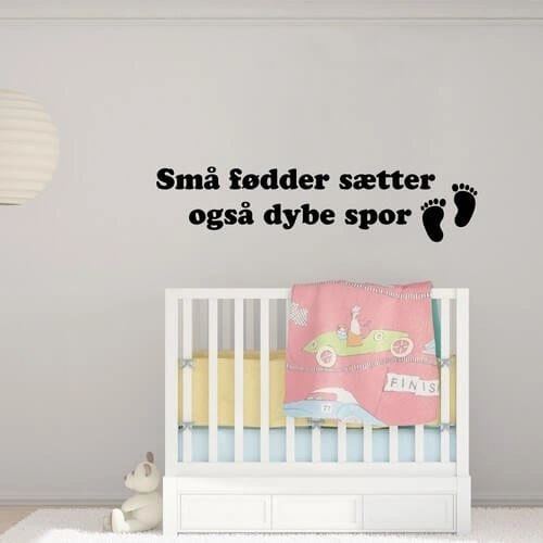 Små fødder - wallstickers