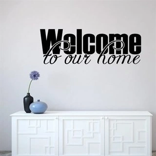 Welcome  - wallstickers