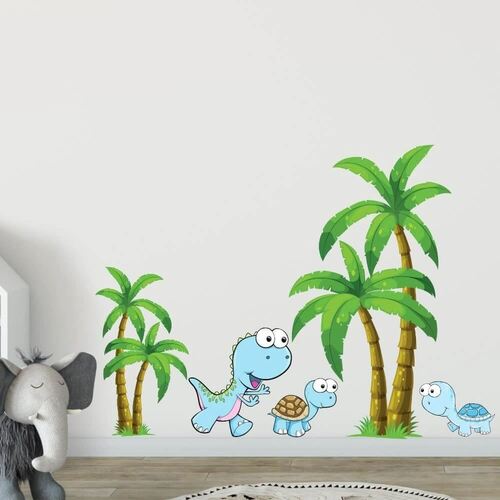 wallsticker med t rex