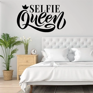 Wallsticker Selfie Queen