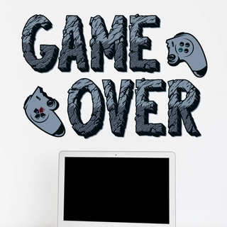 Spill over med Controller - Wallsticker 