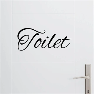 Toalett  - wallstickers
