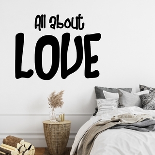 All about love  - wallstickers