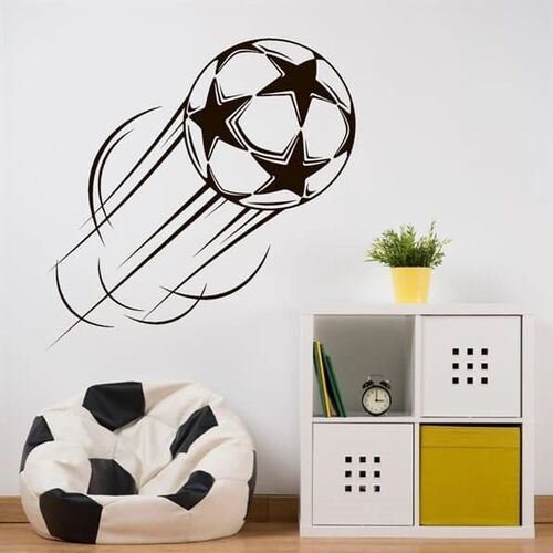 Star fodbold - wallstickers