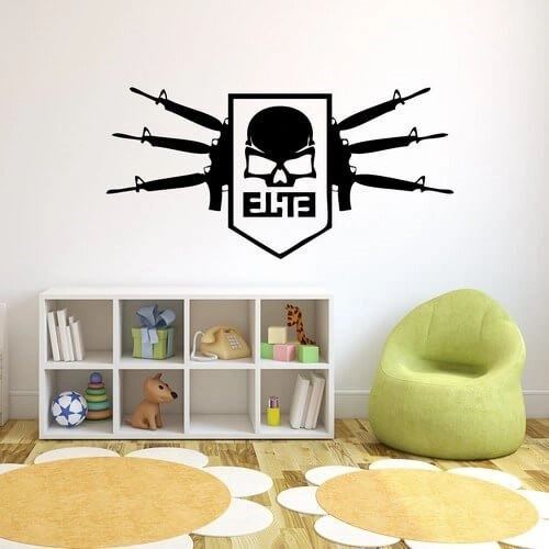 Wallsticker med Call of Duty Elite