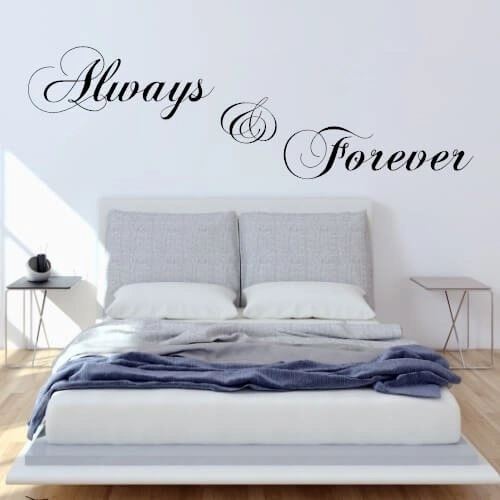 Wallstickers/veggdekor- Always and Forever